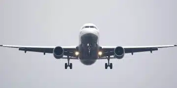 Time Lapse Photography of White Commercial Airplane