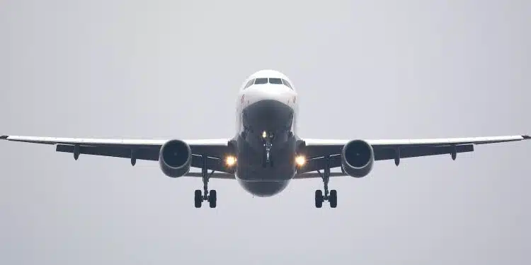 Time Lapse Photography of White Commercial Airplane