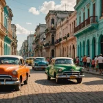 voitures à à Cuba