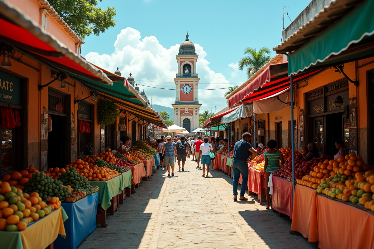 martinique horloge