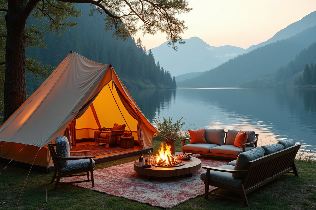 camping luxe