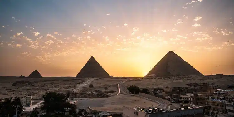 pyramides en Egypte